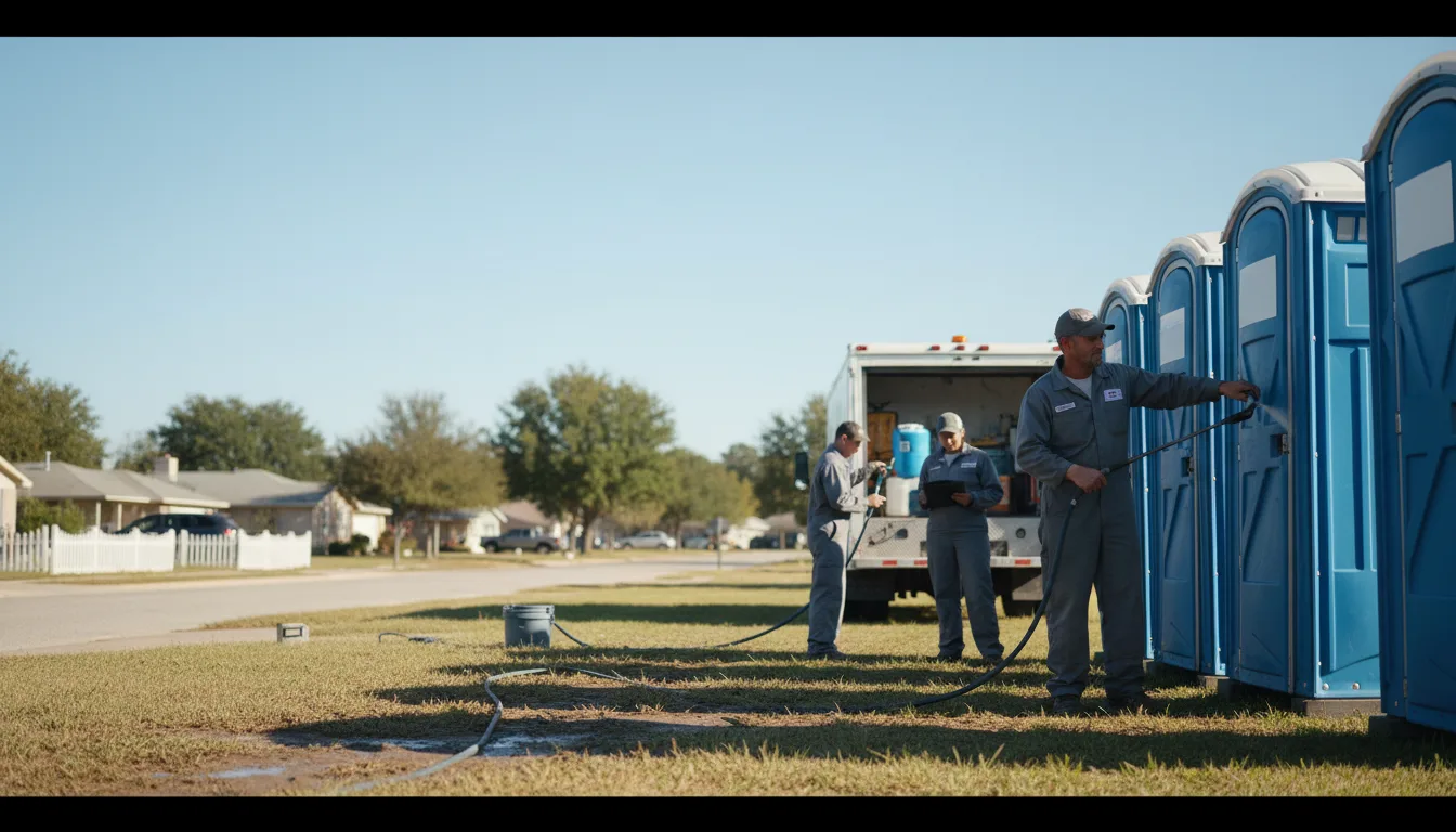 Long-Term Portable Toilet Rental in Kershaw, SC near me